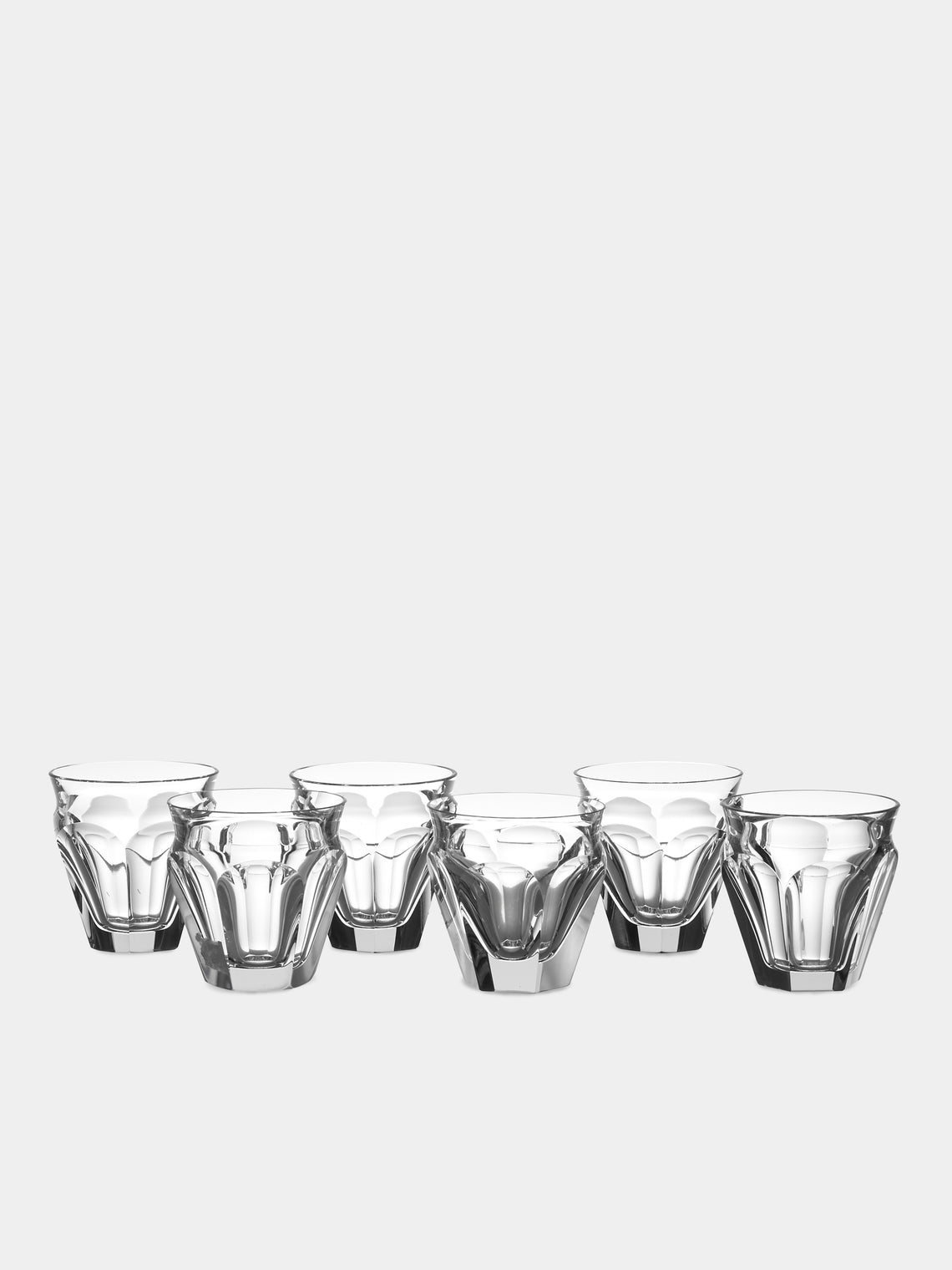 Antique and Vintage - 1970s Baccarat Crystal Liquer Glasses (Set of 6) - Clear - ABASK - 