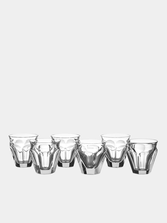 Antique and Vintage - 1970s Baccarat Crystal Liquer Glasses (Set of 6) - Clear - ABASK - 