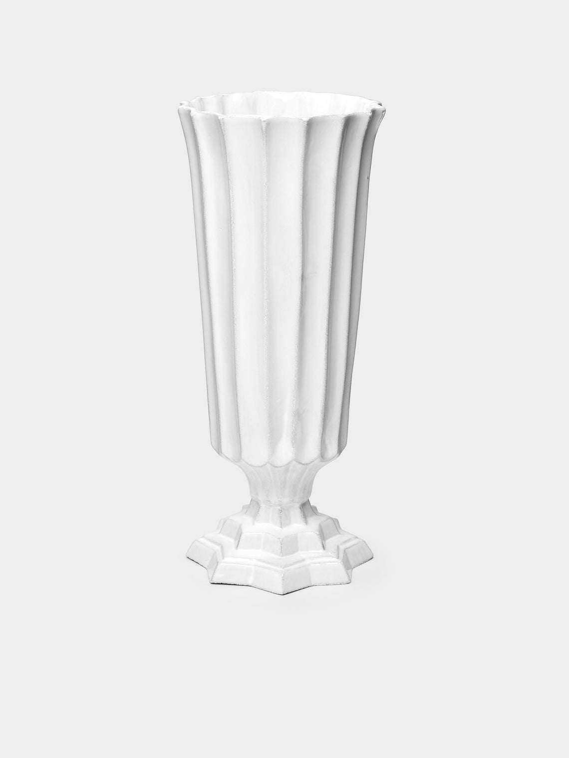 Astier de Villatte - Vauban Hand-Glazed Ceramic Vase -  - ABASK - 