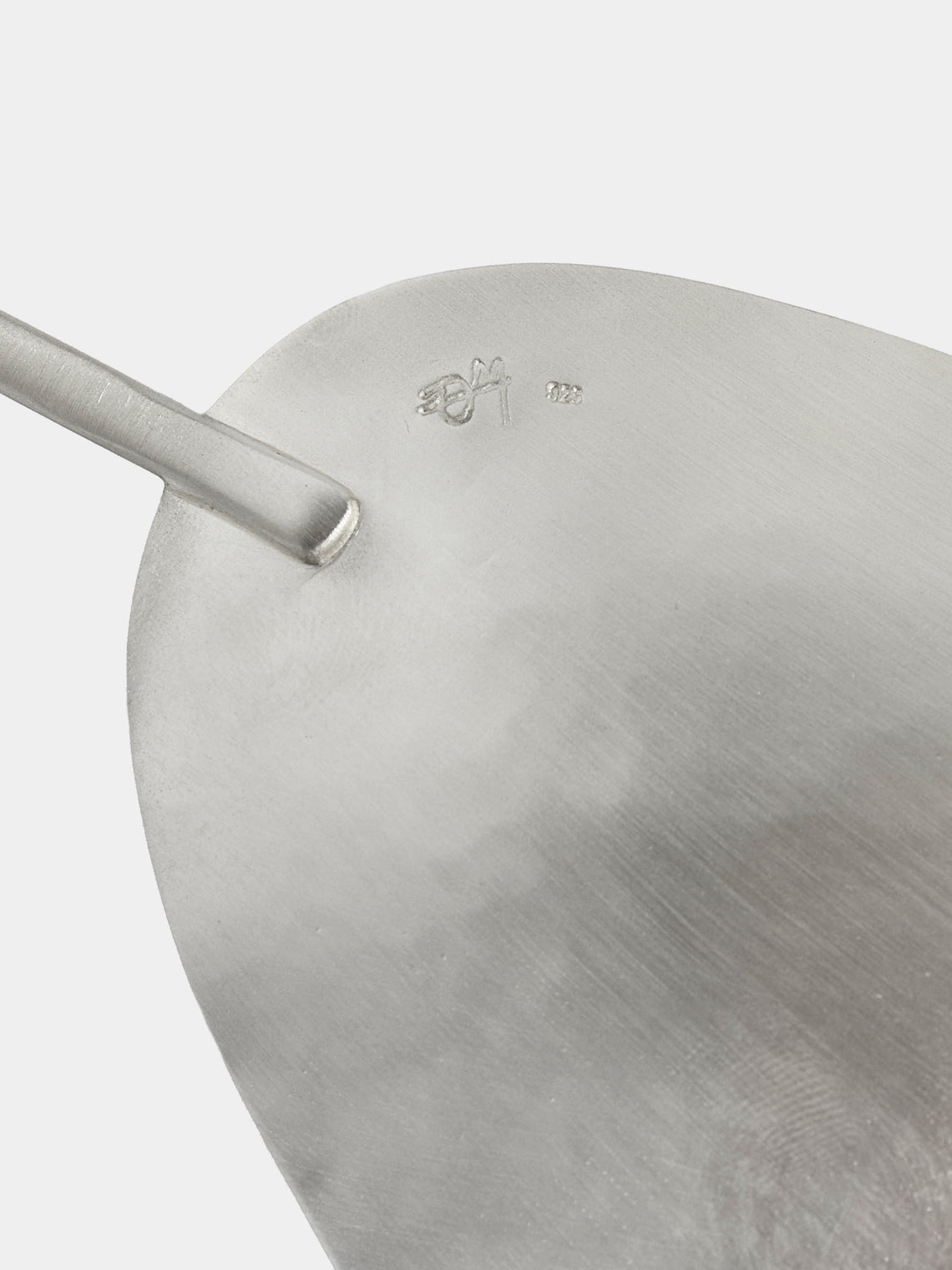 Thalia Maria Silver - Sterling Silver and Pebble Salad Servers (Set of 2) - Silver - ABASK
