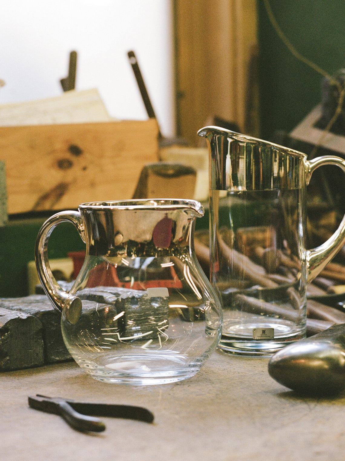 Sterling Silver Coated Jug