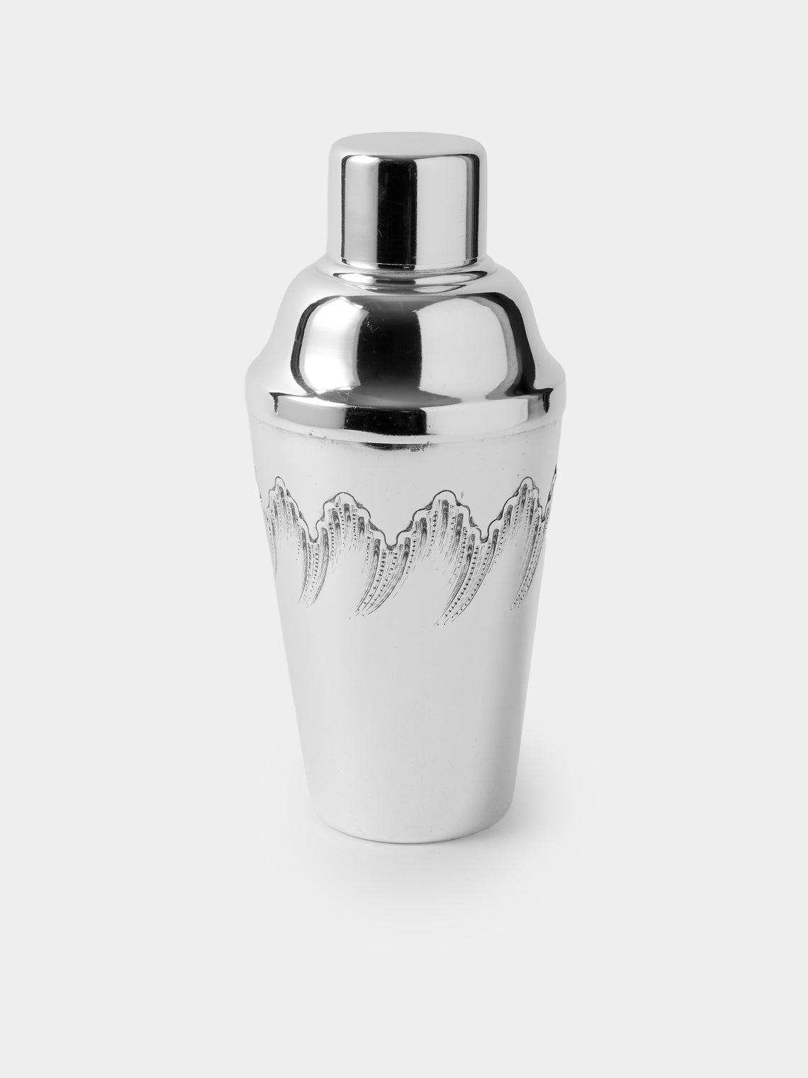 Antique and Vintage - Mid-Century Silver-Plated Cocktail Shaker - Silver - ABASK - 