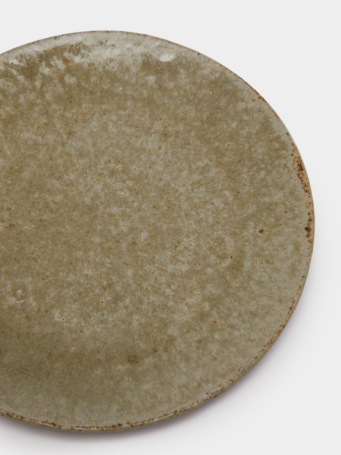 Ingot Objects - Ash-Glazed Ceramic Rimless Side Plates (Set of 4) -  - ABASK