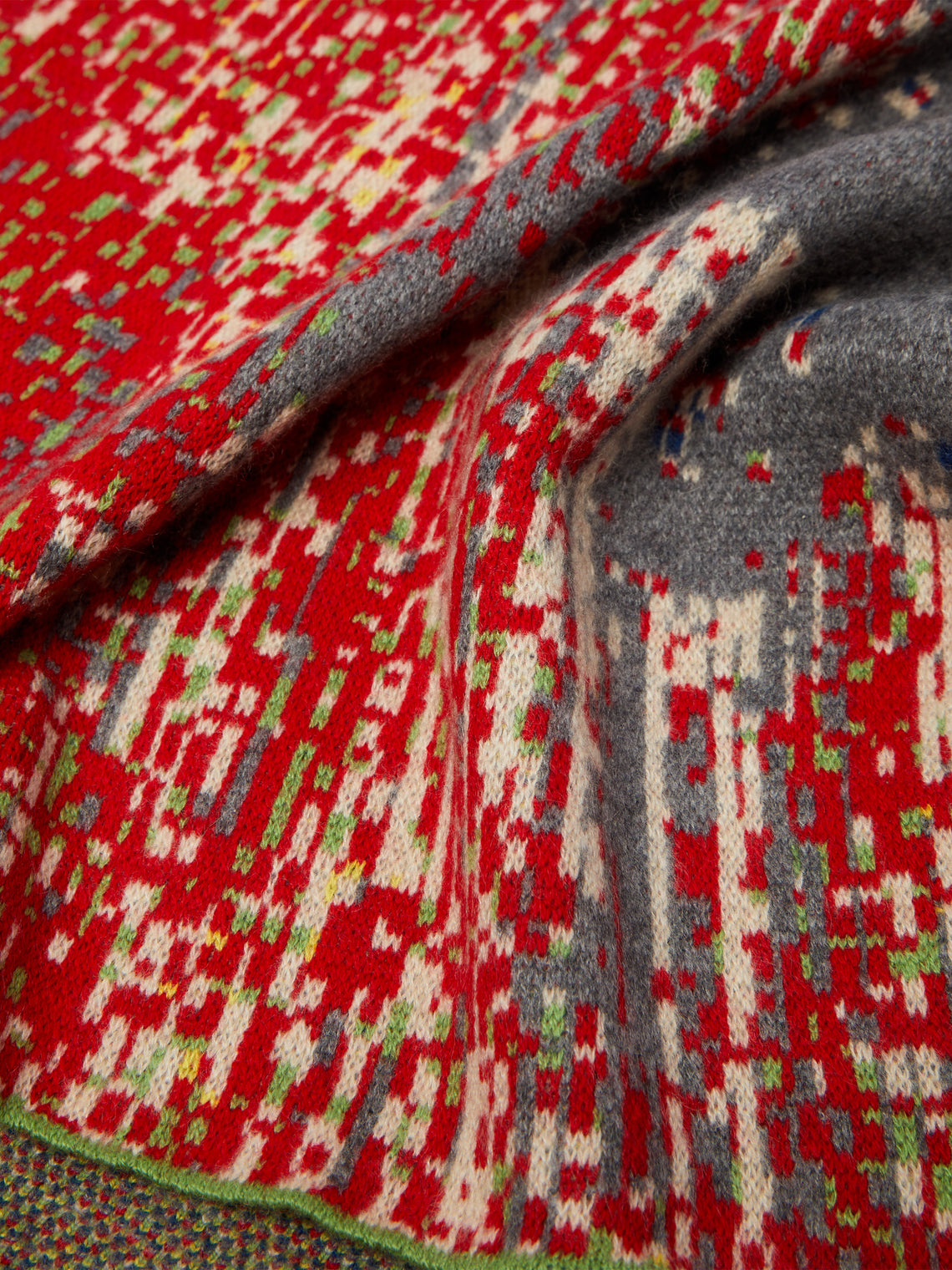 Saved NY - Red Queen Cashmere King-Size Bedspread -  - ABASK