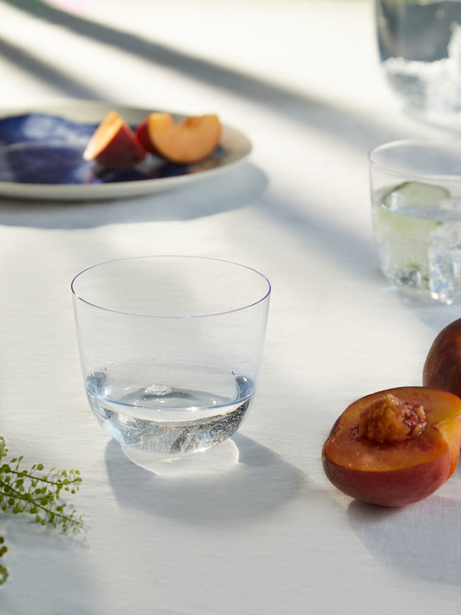 Lobmeyr - | Set of 2 | Alpha Crystal Tumblers - Purple - ABASK