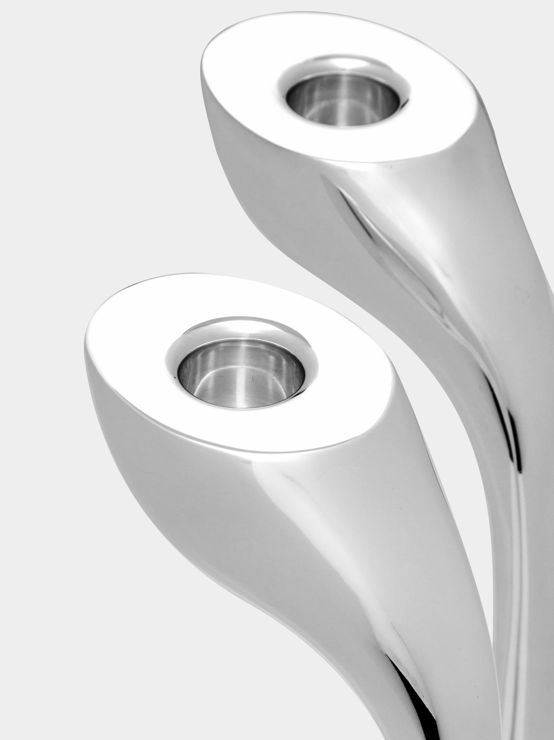 De Vecchi - Petalo Silver-Plated Candlesticks (Set of 2) -  - ABASK