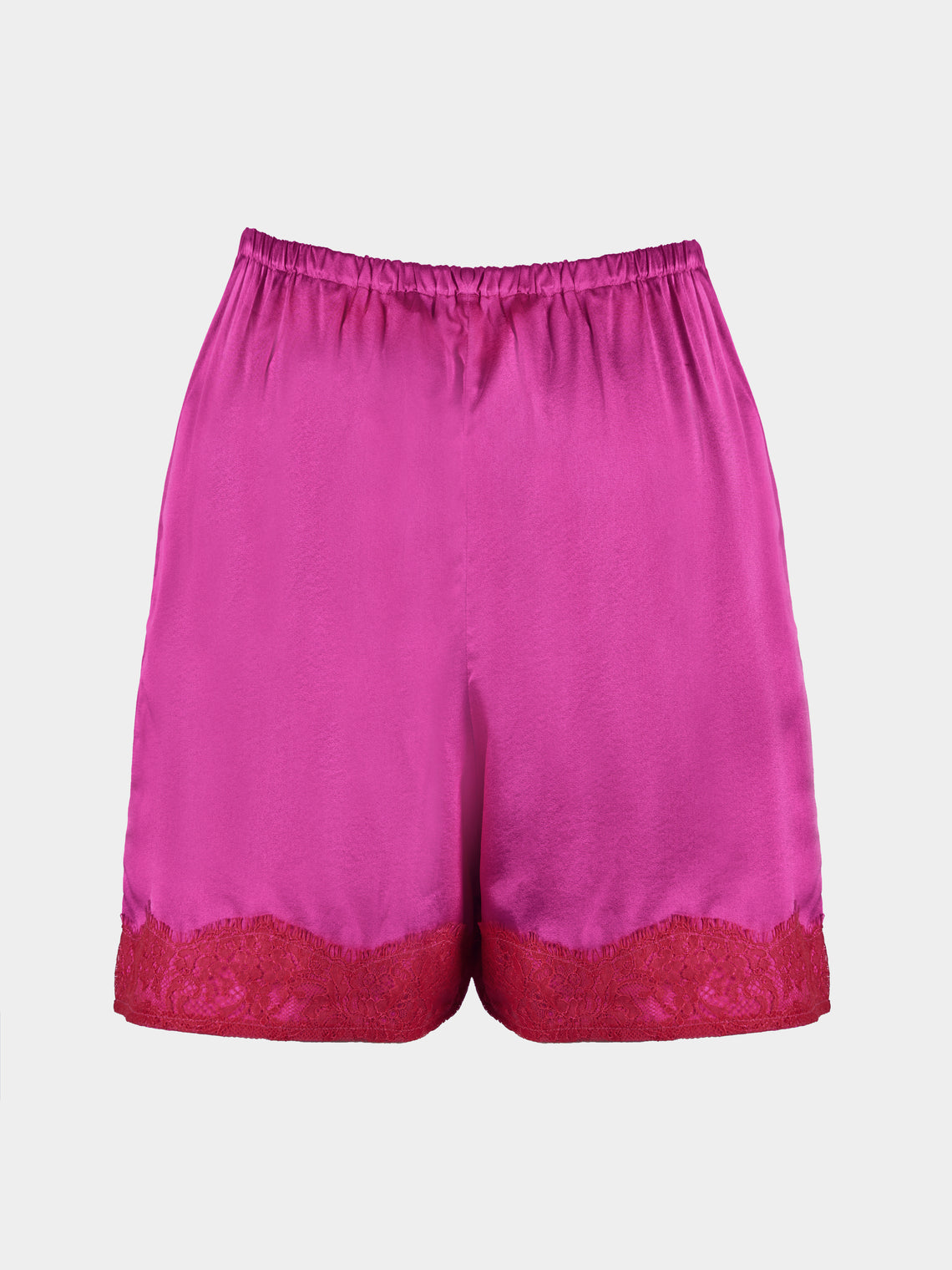 Ryan Roche - Silk Mini Shorts | Size: S - Pink - ABASK