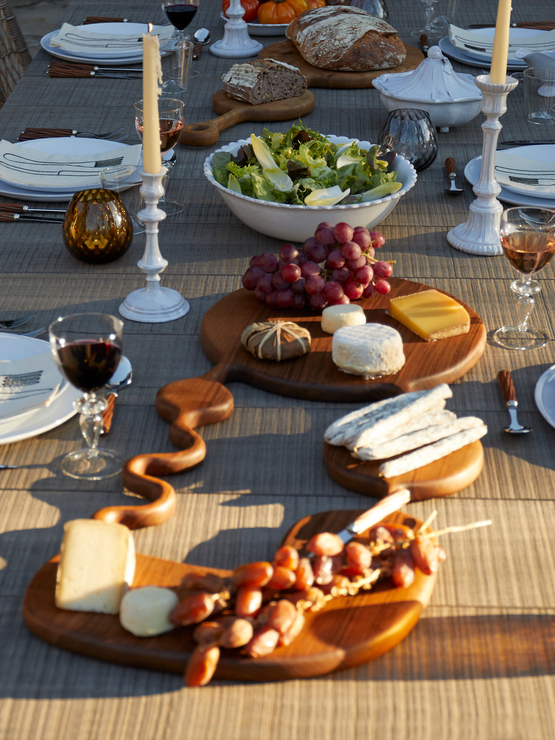 Lucas Castex - No. 7 Hand-Carved Oiled Walnut Serving Board -  - ABASK