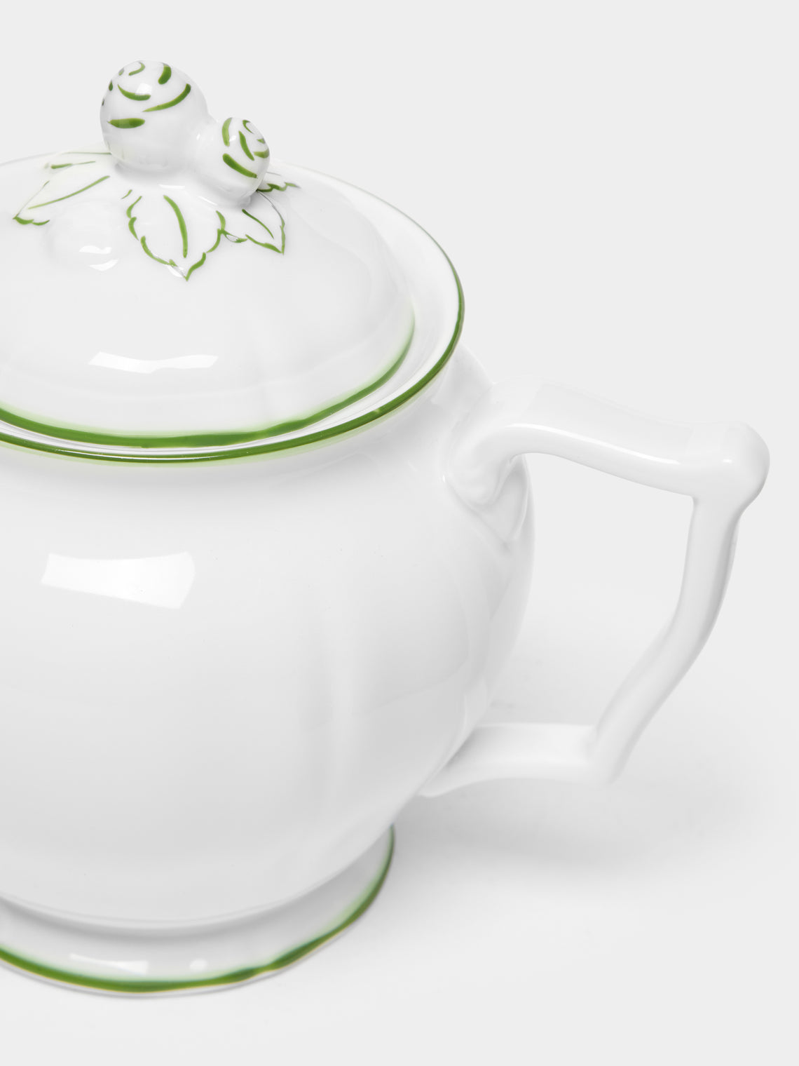 Raynaud - Touraine Hand-Painted Porcelain Teapot -  - ABASK