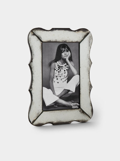 Borgo delle Tovaglie - Firenze Mirrored Glass Photo Frame - Silver - ABASK - 