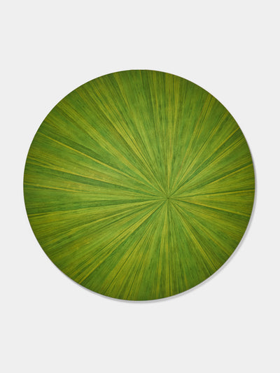 HestiaLiving - Soleil Wood Placemats (Set of 4) - Green - ABASK - 