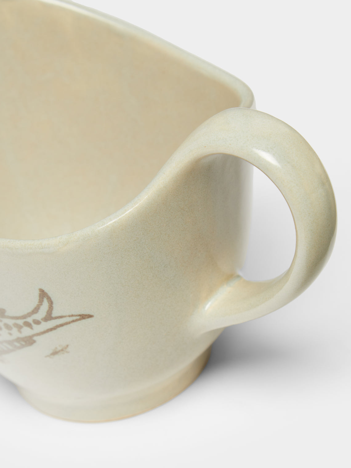 Antique and Vintage - 1950s Robert Picault for Longchamp Ceramic Saucier -  - ABASK
