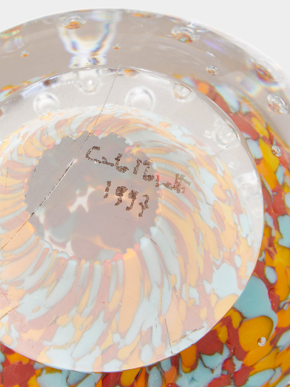 Antique and Vintage - Mid-Century Murano Glass Paperweight -  - ABASK