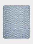 Volga Linen - Quilted Linen Super King-Size Bed Throw -  - ABASK