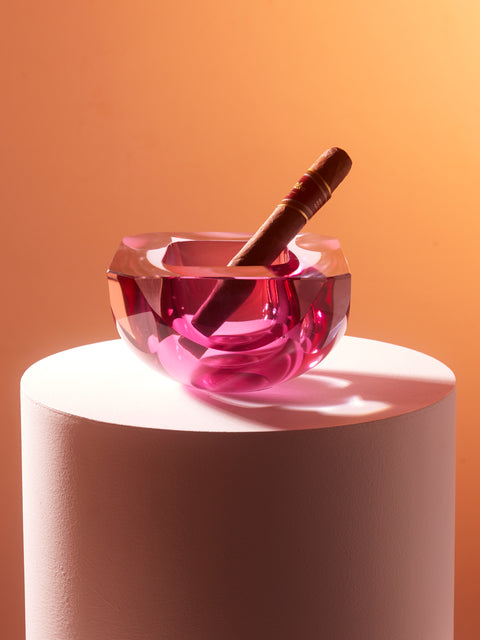 Antique and Vintage - 1950s Flavio Poli Murano Glass Ashtray -  - ABASK