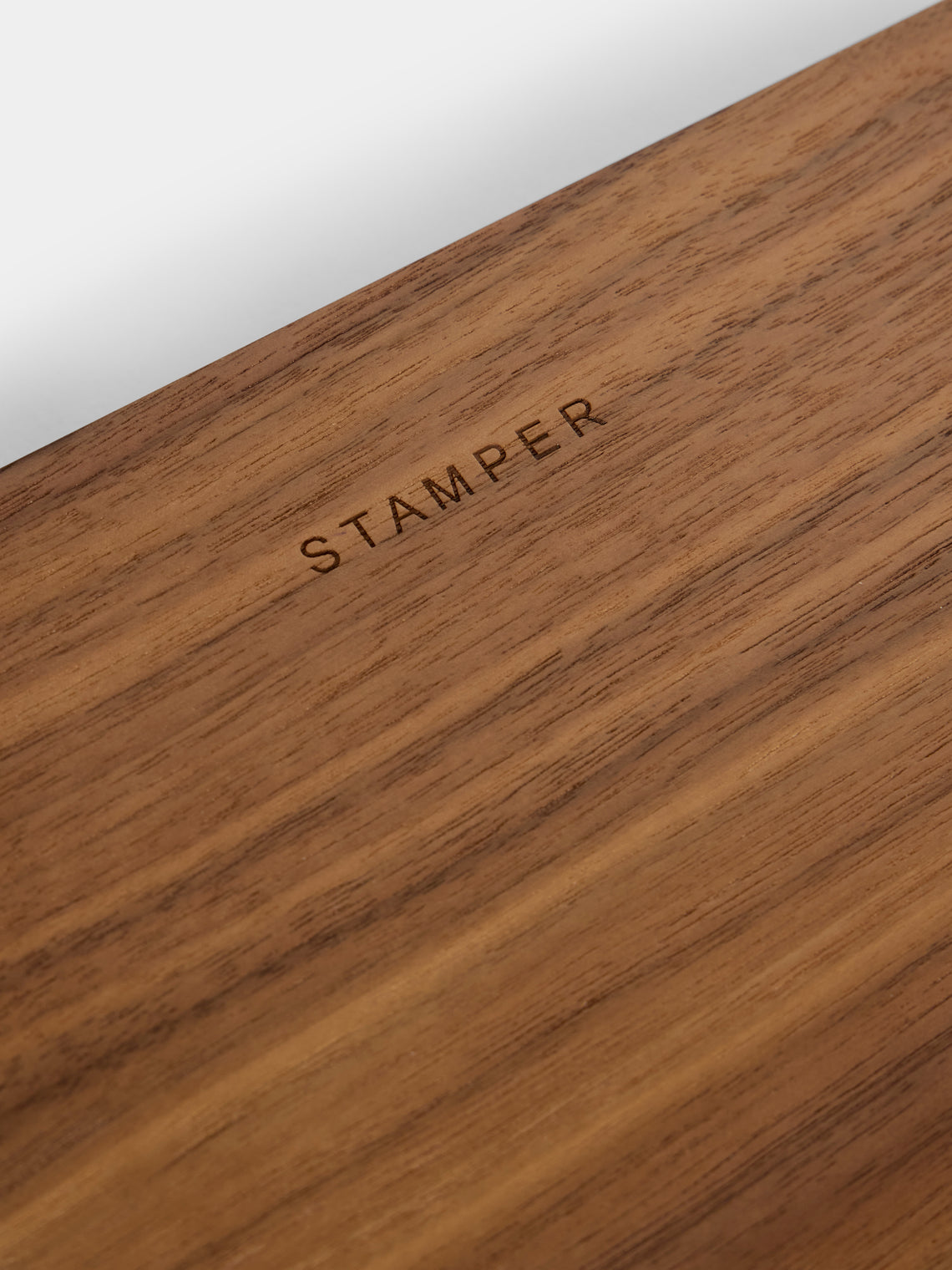 Kevin Stamper - Mackintosh Wood Tray (19in/48cm) - Brown - ABASK