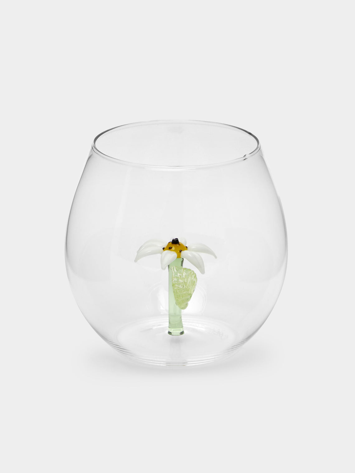 Casarialto - Flower Power Hand-Blown Murano Glass Tumblers (Set of 6) -  - ABASK