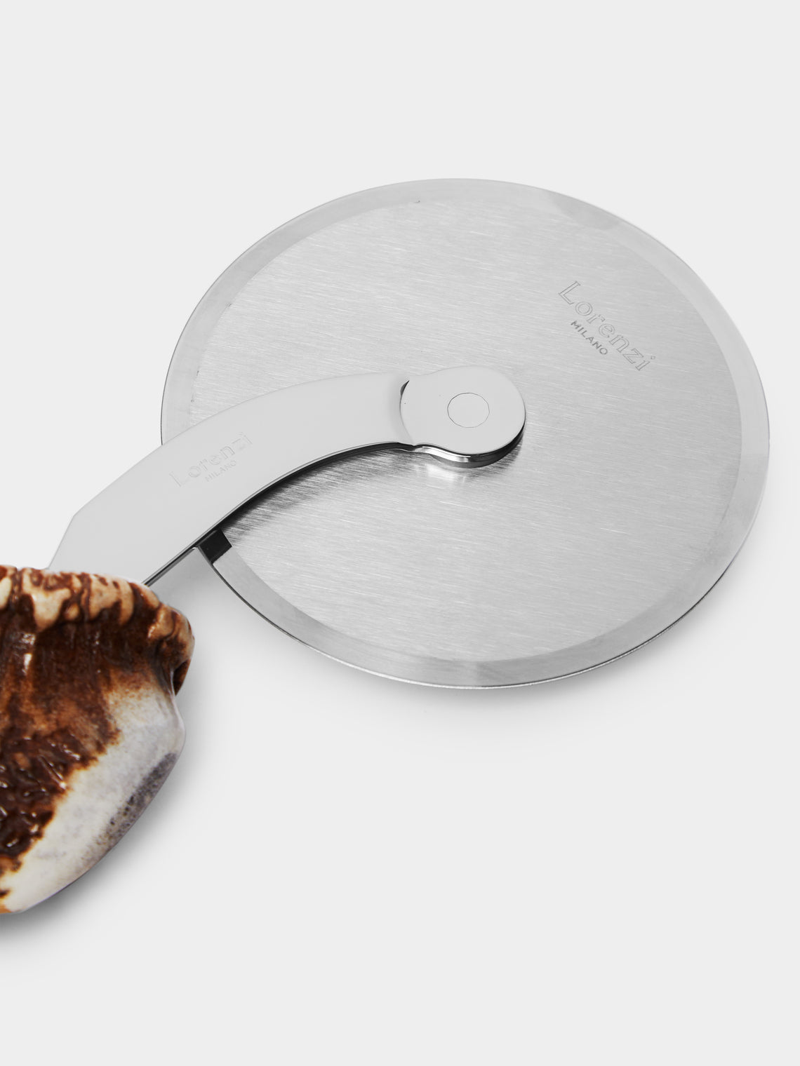 Lorenzi Milano - Stag Antler Pizza Cutter -  - ABASK
