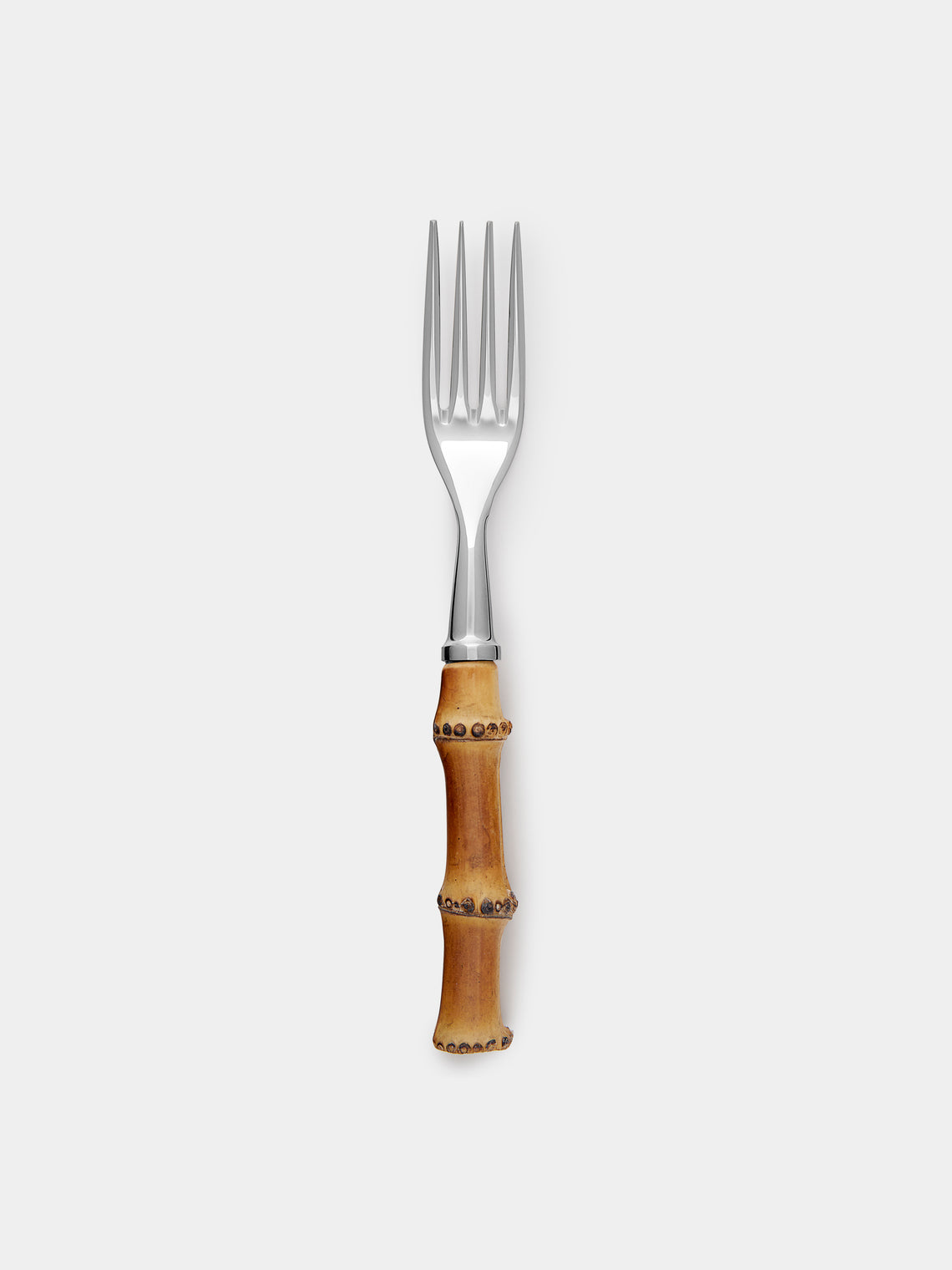 Alain Saint-Joanis - Bamboo Starter/Dessert Cutlery (Set of 4) - Brown - ABASK