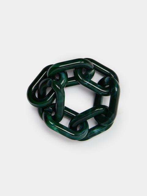 The Table Love - Chain Resin Napkin Rings (Set of 4) -  - ABASK - 