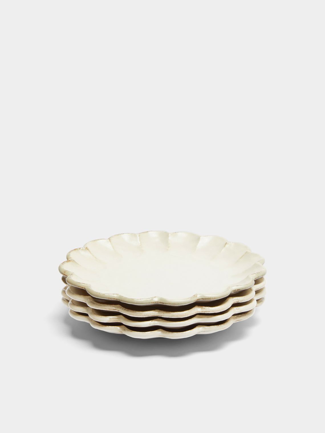 Kaneko Kohyo - Rinka Ceramic Side Plates (Set of 4) -  - ABASK