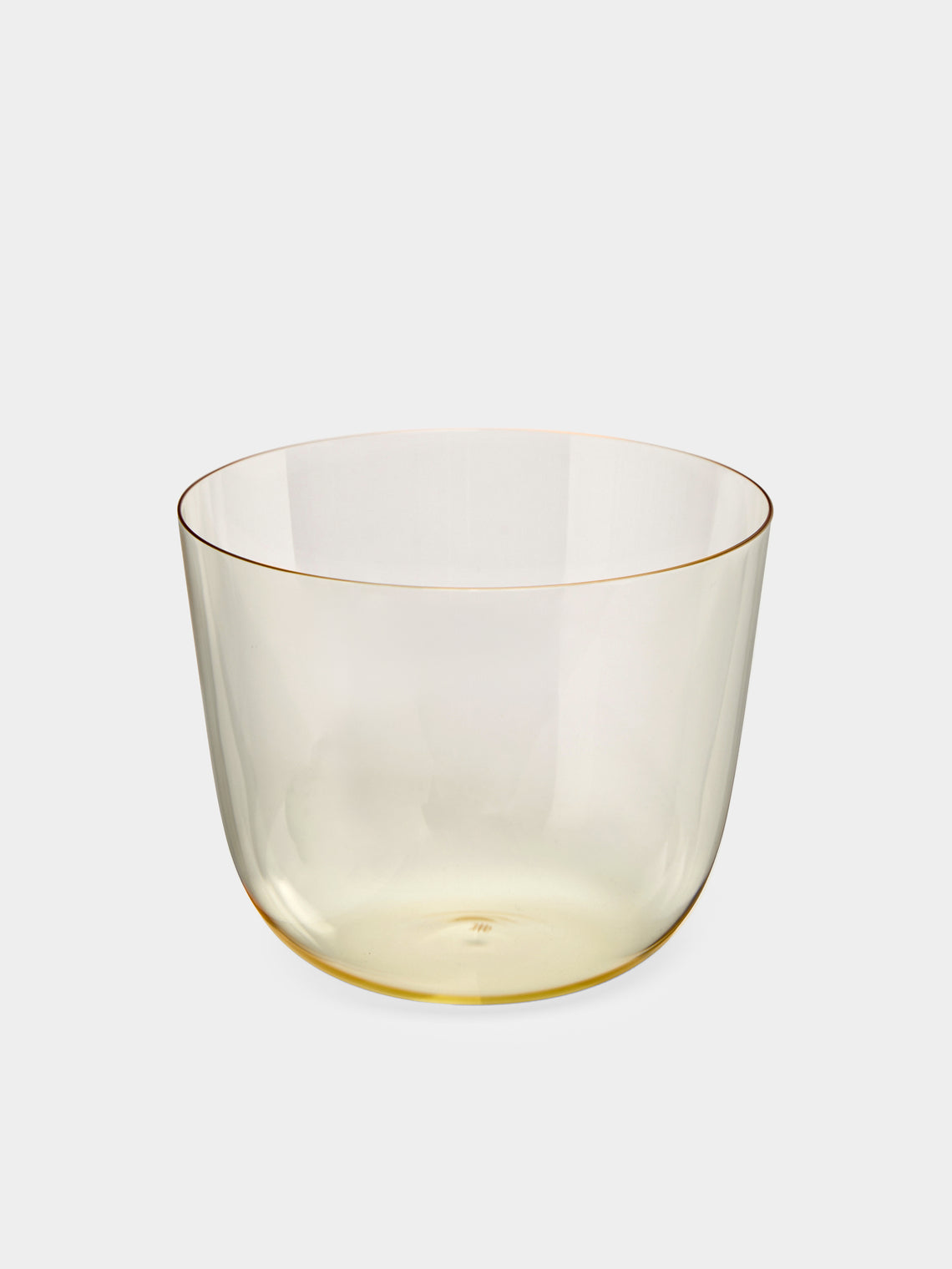Lobmeyr - Alpha Hand-Blown Crystal Water Tumbler - Yellow - ABASK - 