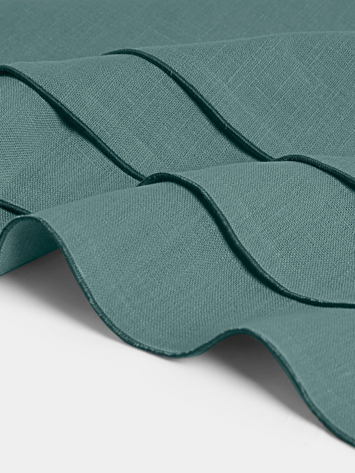 Borgo delle Tovaglie - Filo Linen Extra Large Napkins (Set of 4) - Blue - ABASK