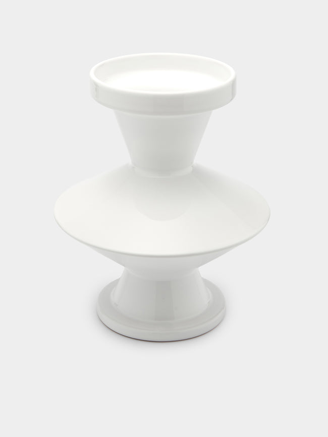 Linck Keramik - Ceramic Vase - White - ABASK - 