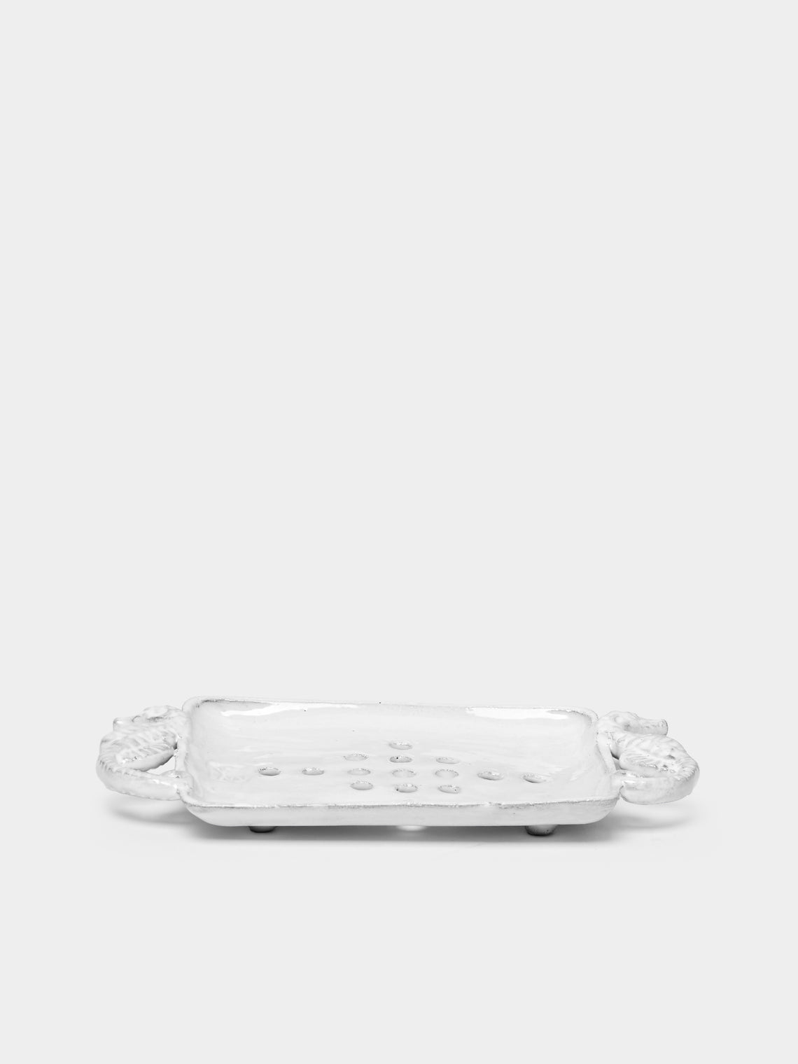 Astier de Villatte - Seahorse Hand-Glazed Ceramic Soap Dish -  - ABASK - 