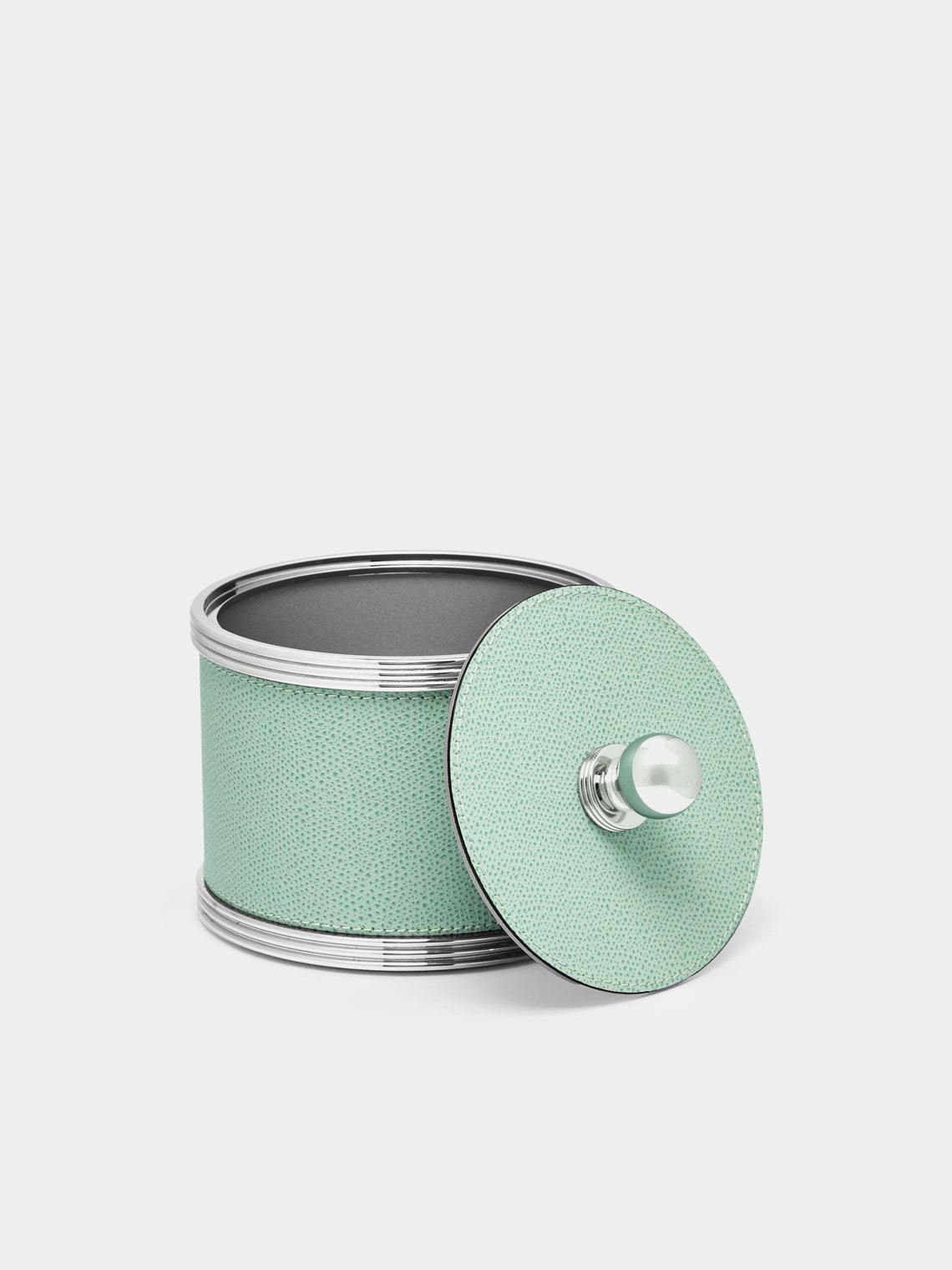 Giobagnara - Amalfi Leather Large Box - Light green - ABASK