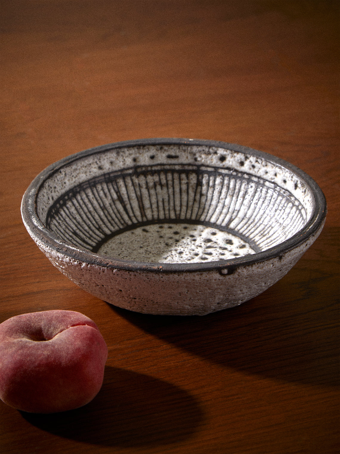 Antique and Vintage - 1950s Robert Thiry Ceramic Bowl - Gray - ABASK