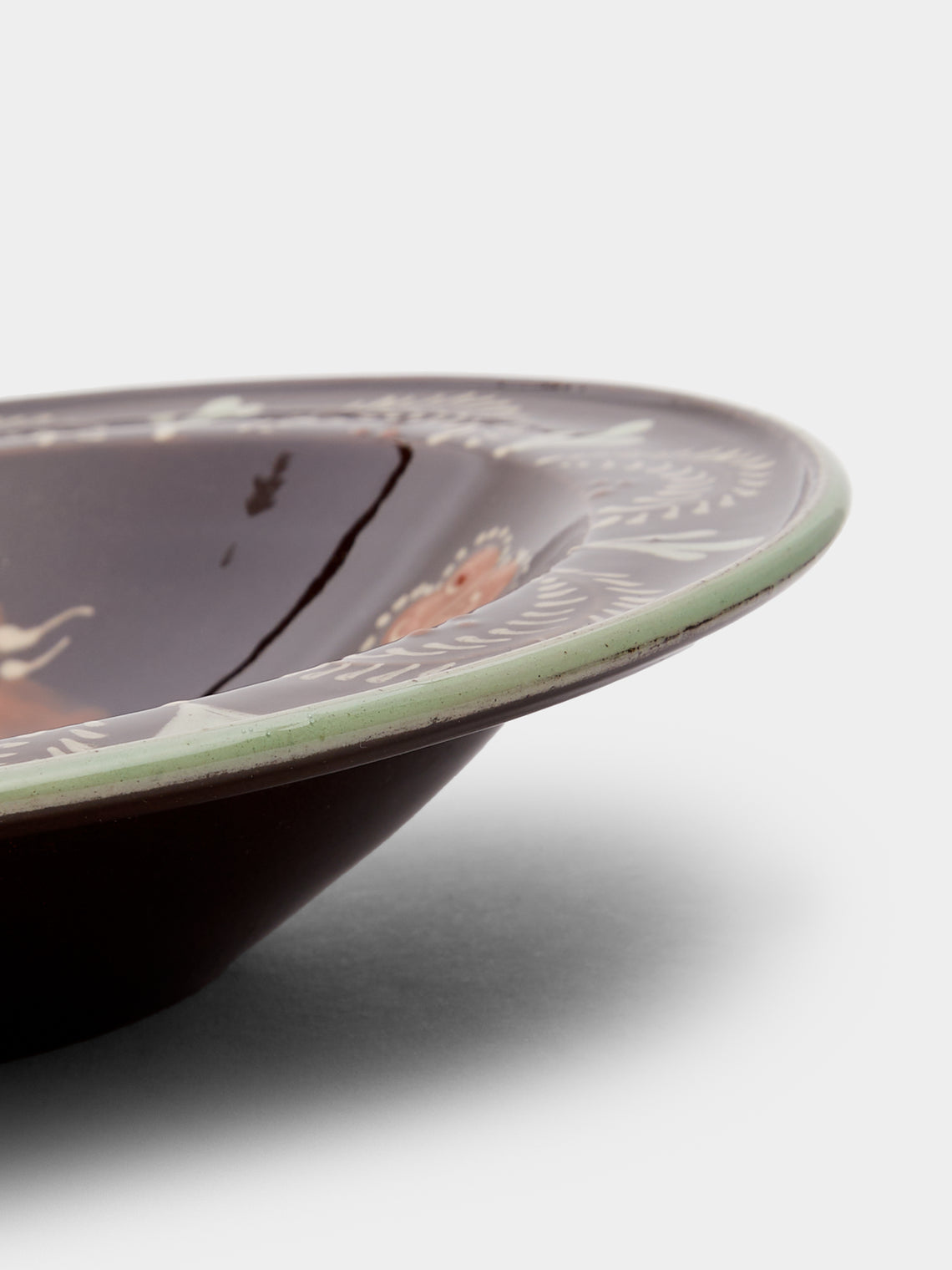 Poterie d’Évires - Animals Hand-Painted Ceramic Breakfast Bowls (Set of 6) -  - ABASK