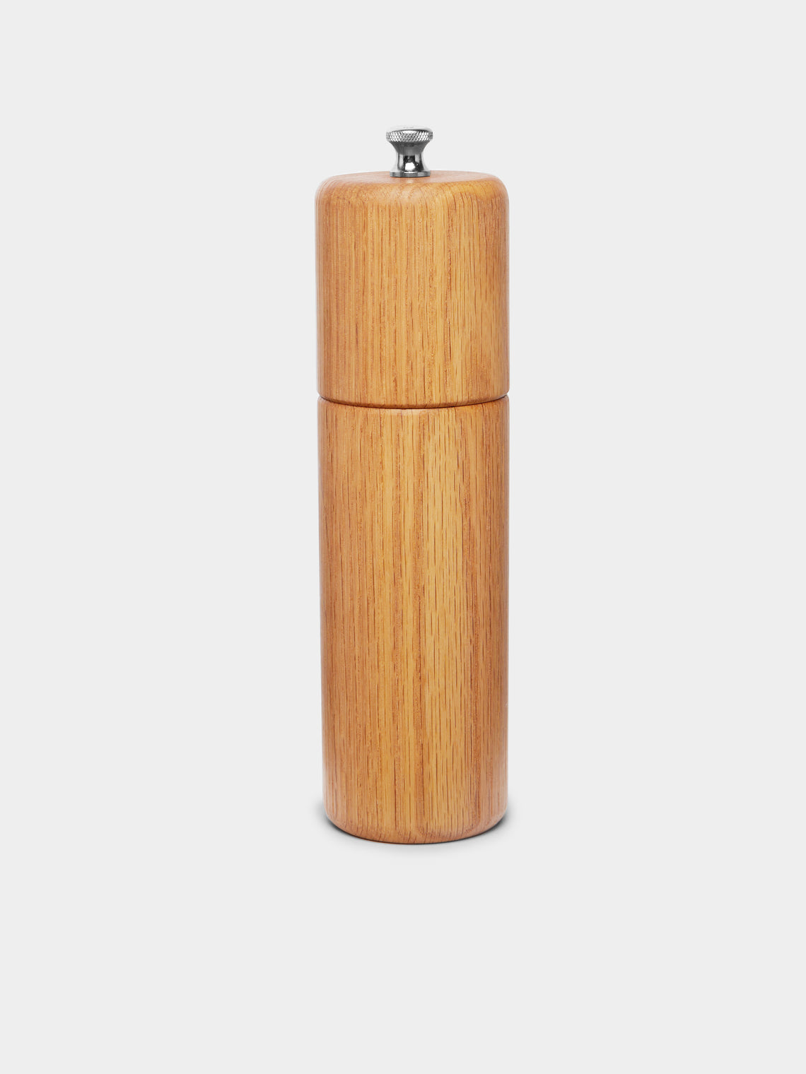 De Jong & Co - Column Hand-Turned Oak Salt Mill -  - ABASK - 