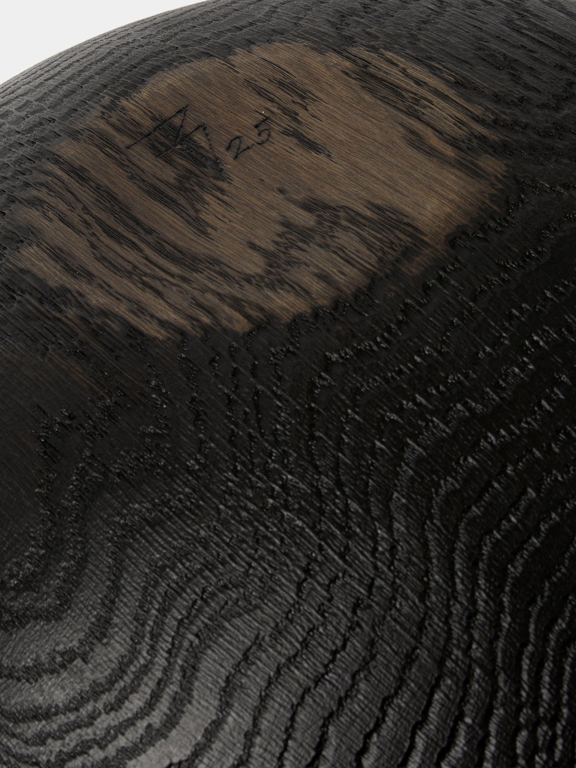 Friedemann Buehler - Blackened Oakwood Bowl - Black - ABASK