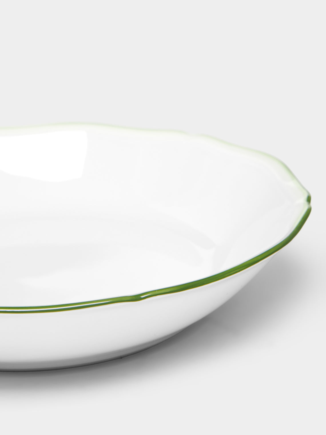 Raynaud - Touraine Hand-Painted Porcelain Soup Plate -  - ABASK