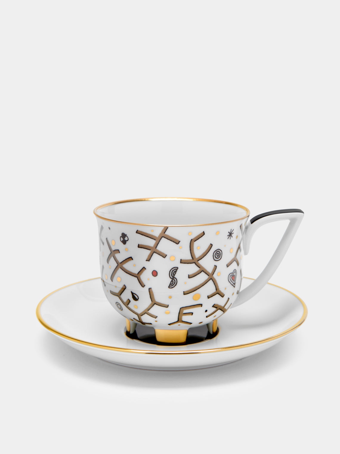 Augarten - Cabaret Hand-Painted Porcelain Collection - Grey - ABASK