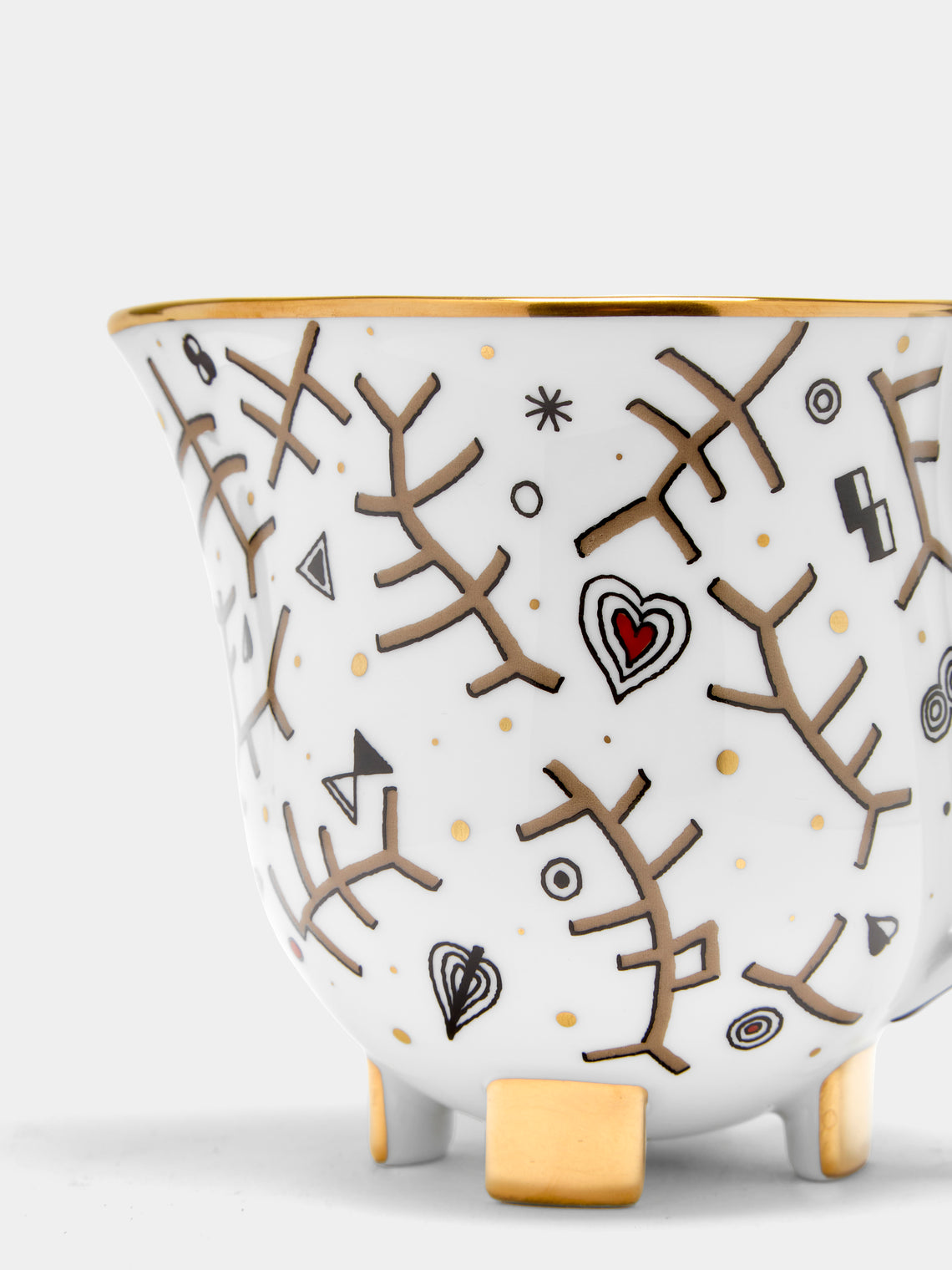 Augarten - Cabaret Hand-Painted Porcelain Collection - Grey - ABASK