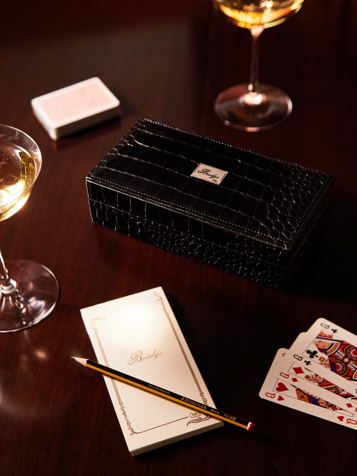 Renzo Romagnoli - Leather Bridge Set -  - ABASK