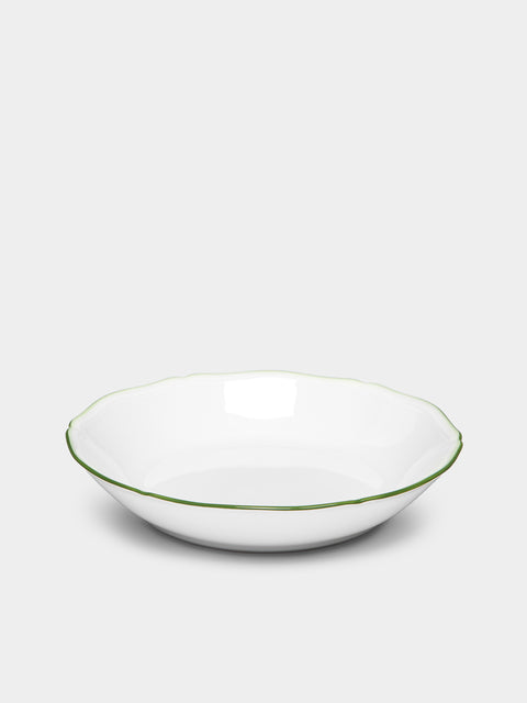 Raynaud - Touraine Hand-Painted Porcelain Soup Plate -  - ABASK - 