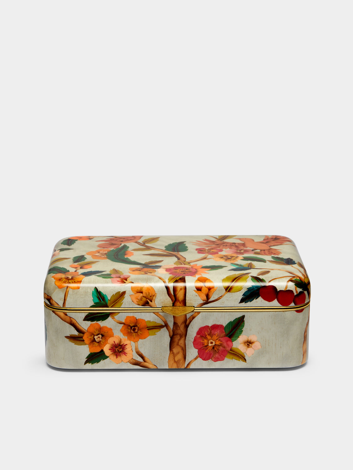 Silvia Furmanovich - Bird Marquetry Wood Jewellery Box -  - ABASK - 