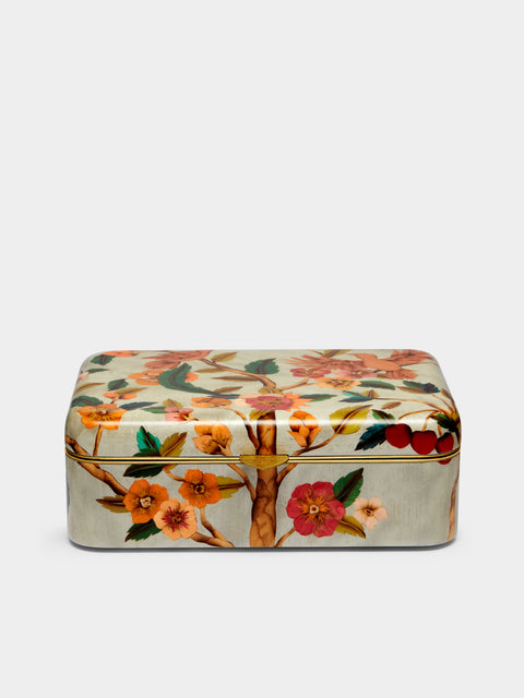 Silvia Furmanovich - Bird Marquetry Wood Jewellery Box -  - ABASK - 