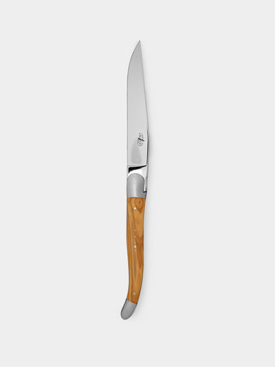 Forge de Laguiole - Olive Wood Steak Knives (Set of 6) -  - ABASK - 