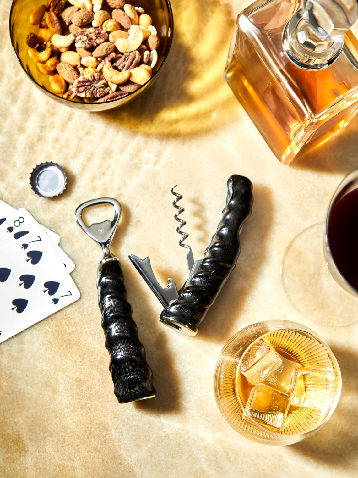 Lorenzi Milano - Springbok Horn Bottle Opener -  - ABASK