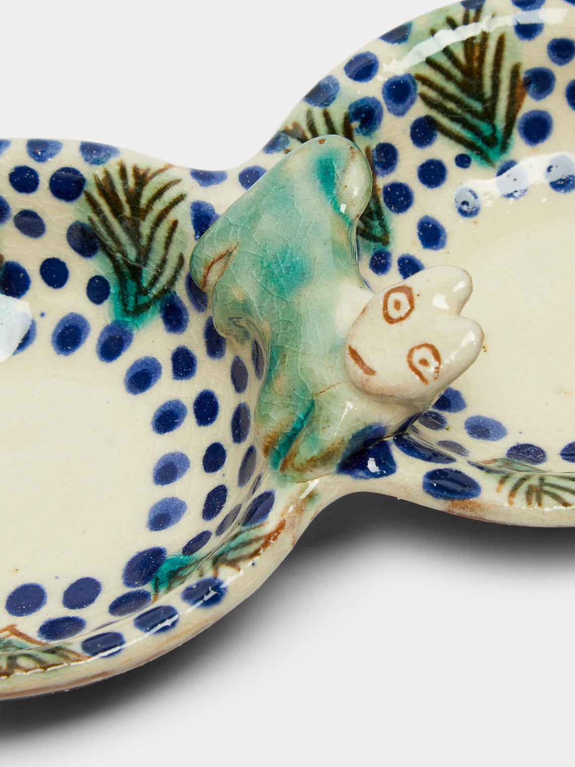 Anut Cairo - Hand-Painted Ceramic Salt and Pepper Pot -  - ABASK