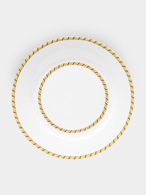 Pinto Paris - Vannerie Cottage Porcelain Charger Plate -  - ABASK - 