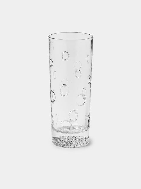 Antique and Vintage - 1960s Calp Crystal Glasses (Set of 6) - Clear - ABASK - 