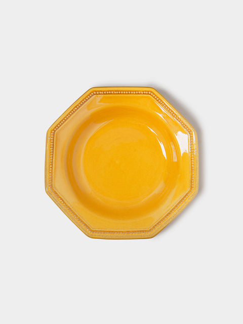 Maison Pichon Uzès - Louis XVI Hand-Glazed Ceramic Side Plates (Set of 4) -  - ABASK - 