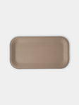 Pinetti - Victor Leather Trinket Tray (11.5in/29.5cm) - Taupe - ABASK - 