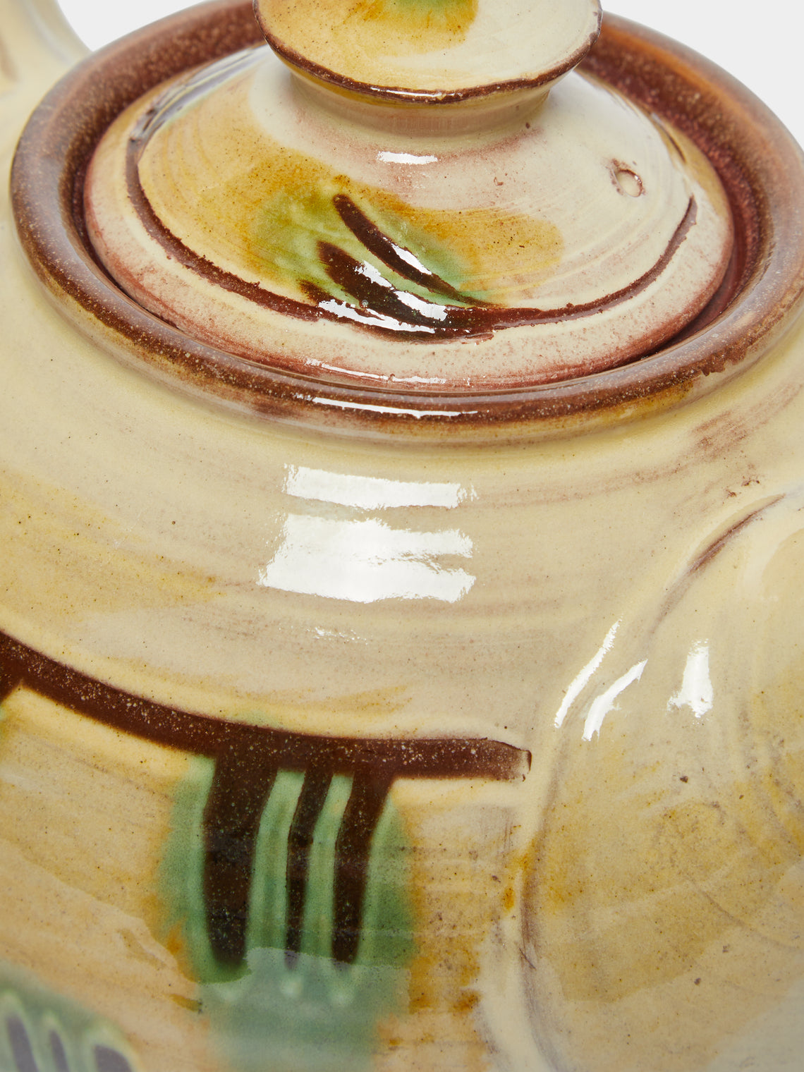 Mike Parry - Slipware Large Teapot -  - ABASK