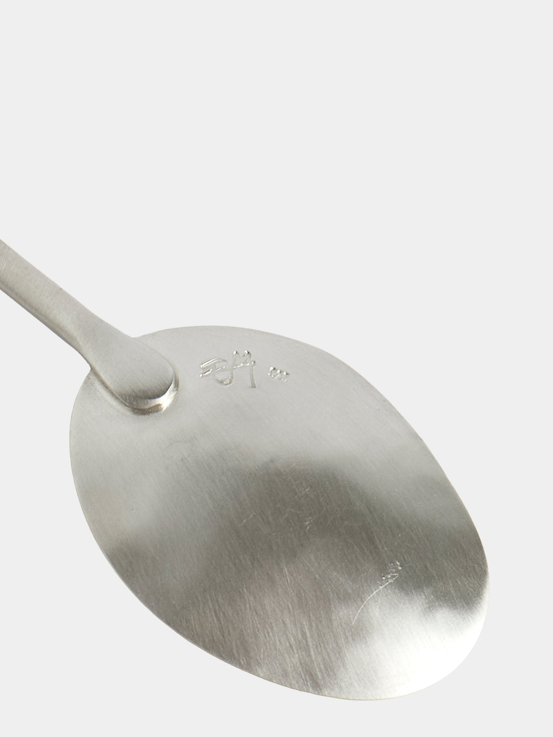 Thalia Maria Silver - Sterling Silver and Pebble Dessert Spoons (Set of 6) - Silver - ABASK
